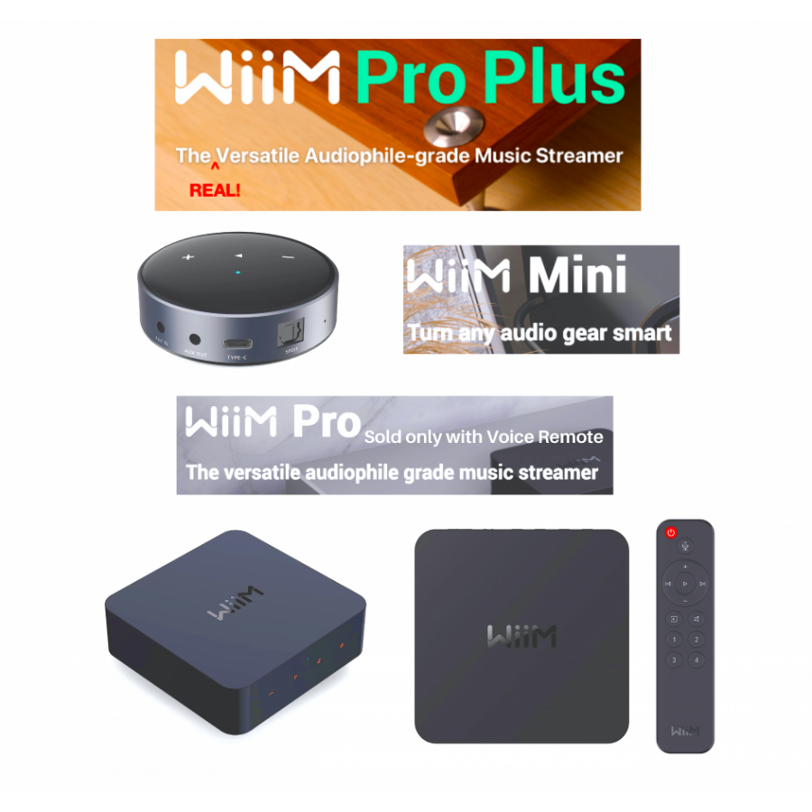 WiiM Pro Plus with Voice Remote